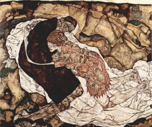 Schiele Morte e Fanciulla 1915