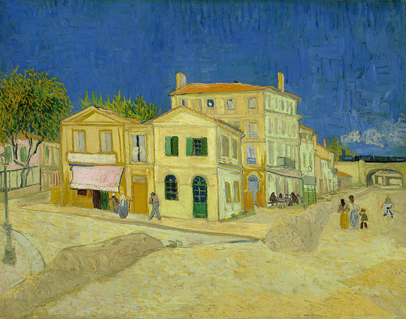 Van Gogh: La casa gialla ad Arles, Arles, 1888, Van Gogh Museum, Amsterdam (Vincent van Gogh Foundation)