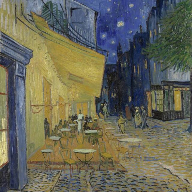 Van Gogh: Il caffè di notte, Arles, 1888, Kröller Müller Museum Otterlo