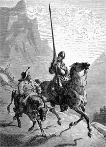 Don Chisciotte e Sancho Panza
Illustrazione di Gustave Dorè