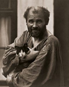 Foto Klimt gatto