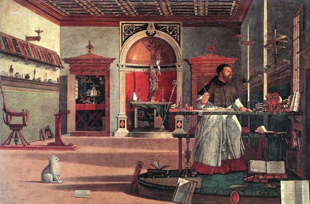Carpaccio: Agostino nello studio