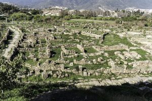 Resti dell'antica città di Ippona o Hippo Regius (oggi Annaba) in Algeria