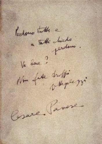 Le ultime annotazioni sui Dialoghi con Leucò di Cesare Pavese