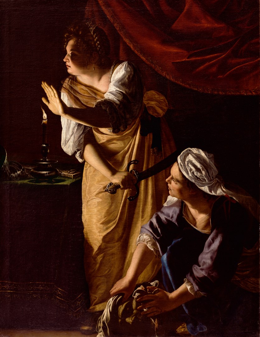 Artemisia Gentileschi: Giuditta e la fantesca, 1625, Detroit: Institute of Arts