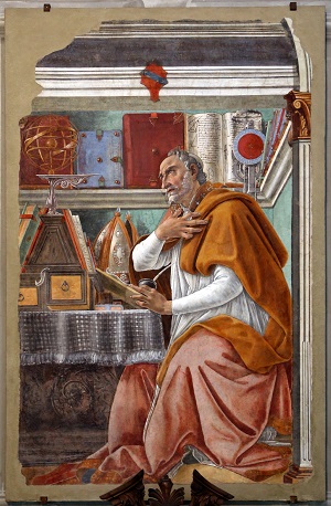 Sant'Agostino nello studio