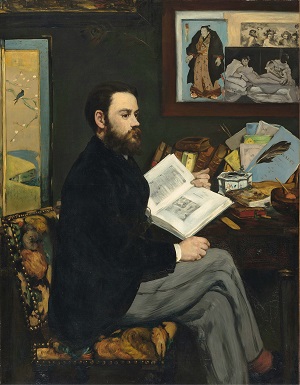 Portrait d'Émile Zola 