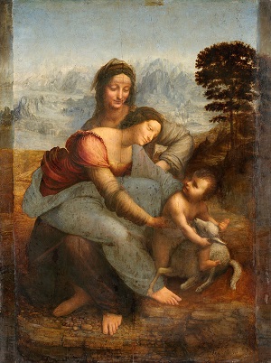 Leonardo Vergine con Sant'Anna