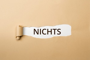 Negationswört "nichts"